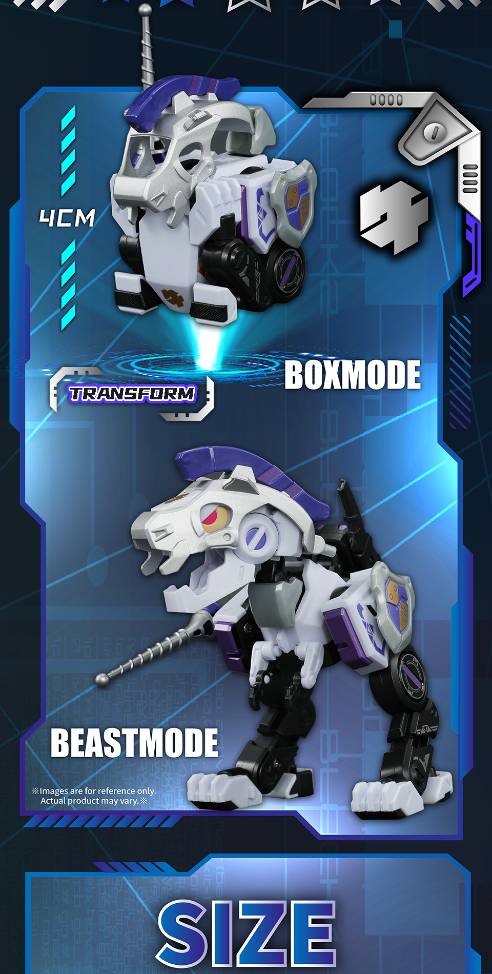 52TOYS đồ chơi lắp ráp mô hình Transformers Figure BEASTBOX BB-01MN DIO ...