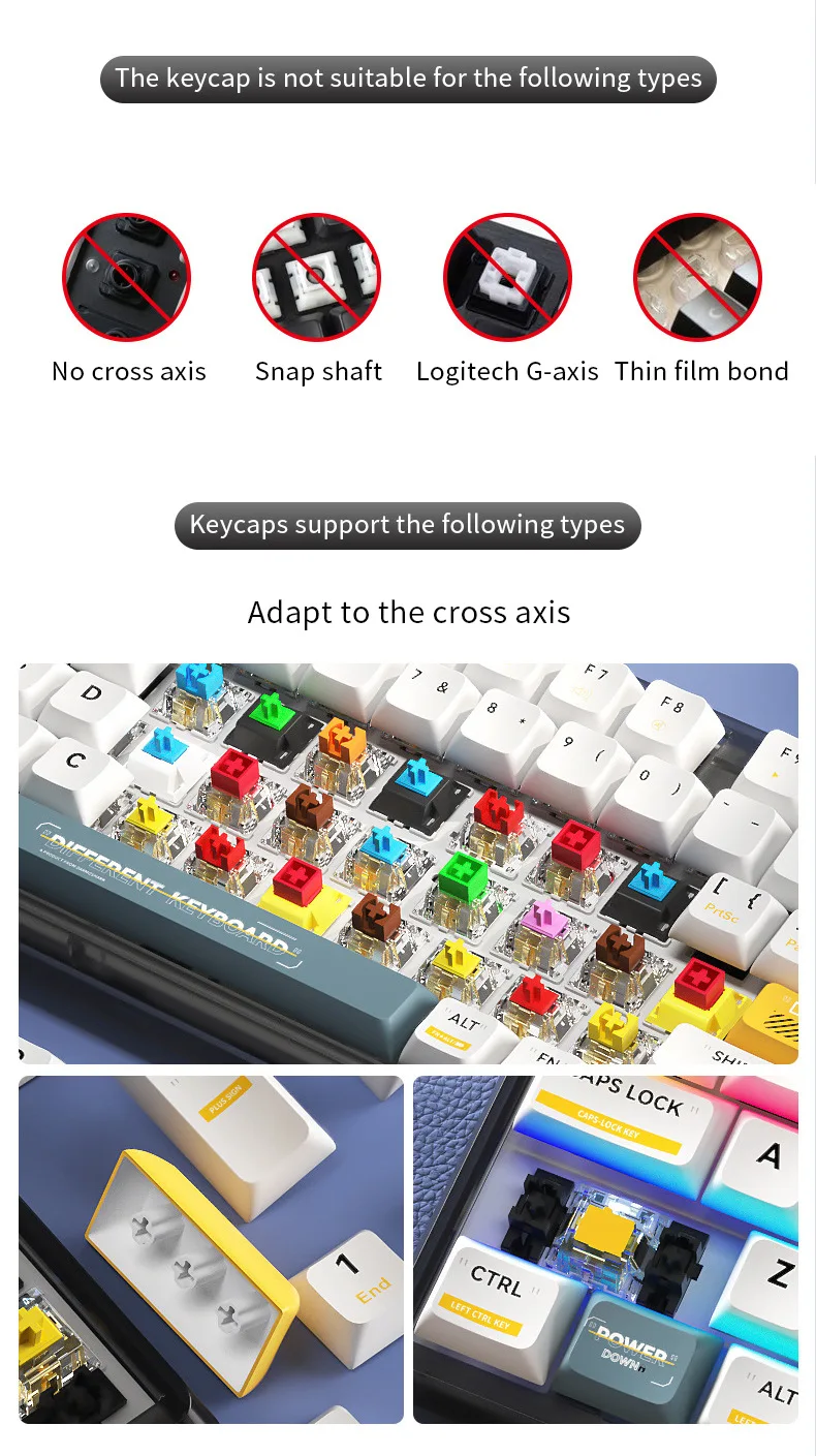 GMK Jamón Keycaps 126 Phím Chất Liệu PBT MOA Profile DYE-SUB Keycap Cho ...