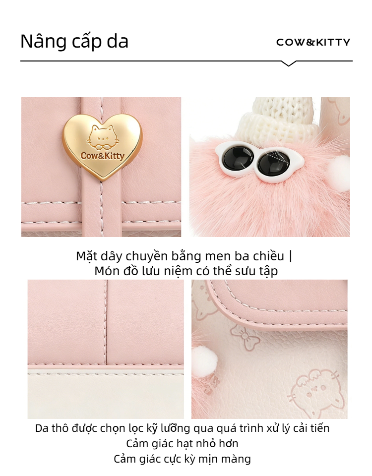 Cow&Kitty/BORRY ROSA Túi đeo chéo với màu sắc đa năng Một chiếc túi đeo ...