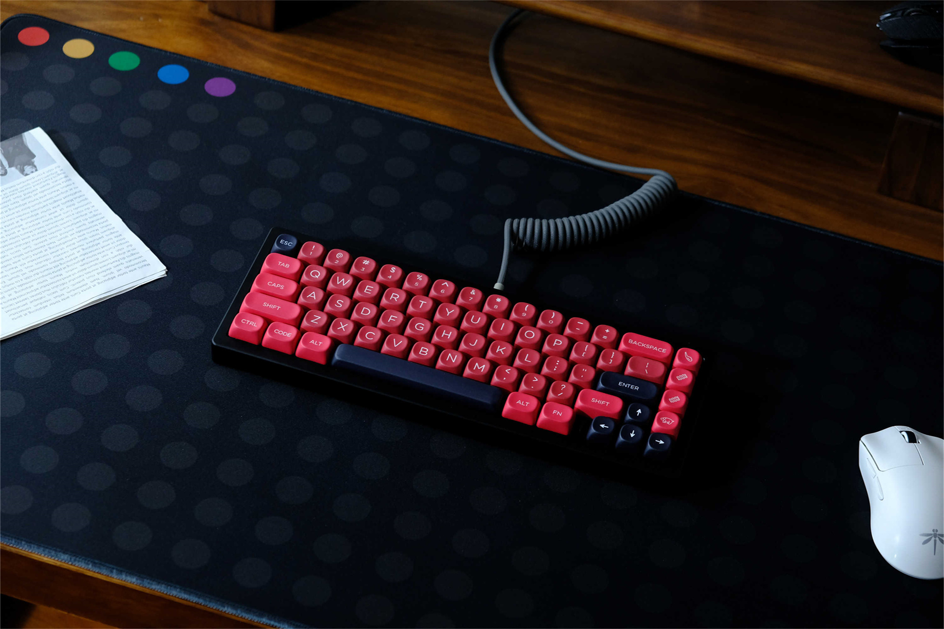 GMK Jamón Keycaps 126 Phím Chất Liệu PBT MOA Profile DYE-SUB Keycap Cho ...