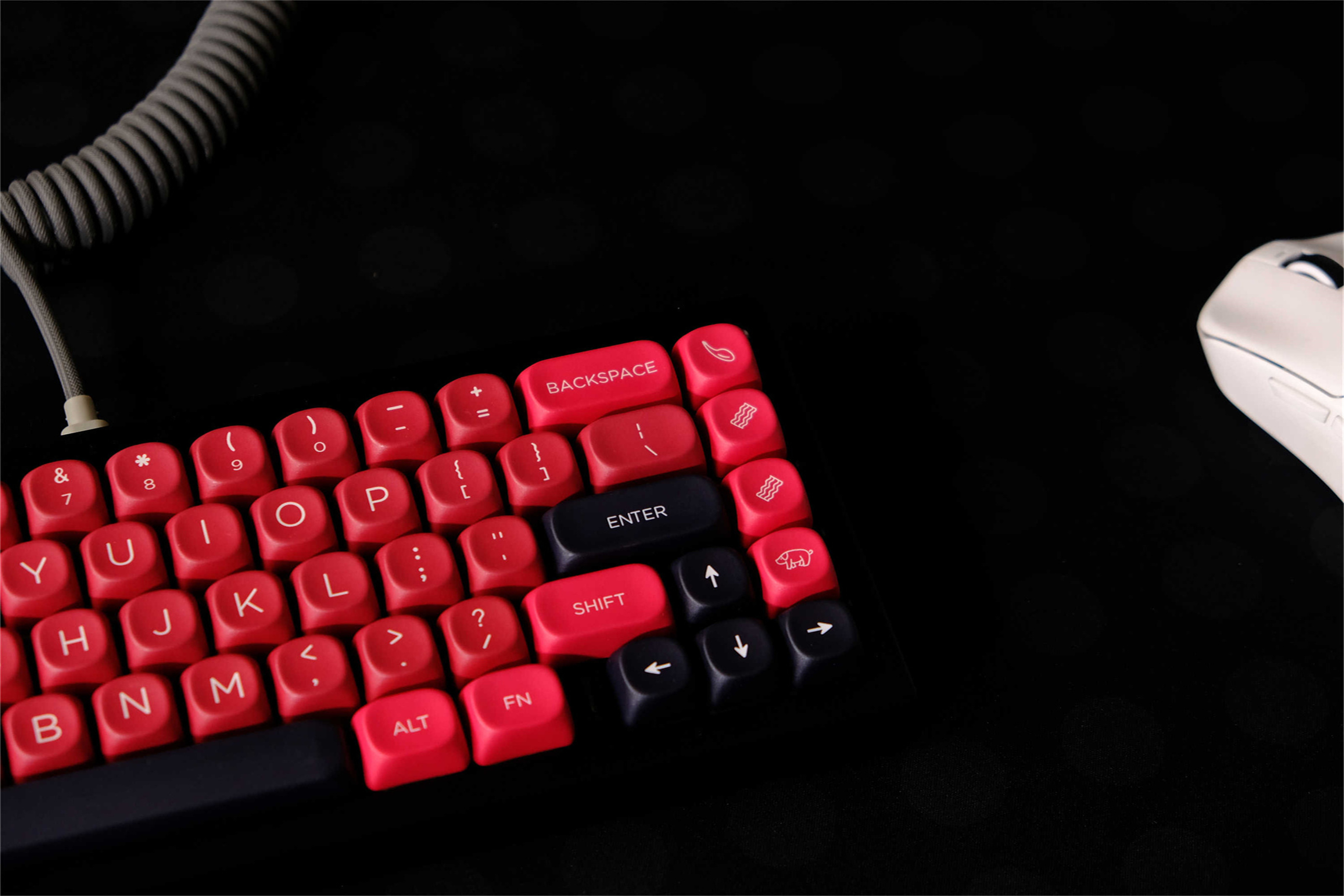 GMK Jamón Keycaps 126 Phím Chất Liệu PBT MOA Profile DYE-SUB Keycap Cho ...
