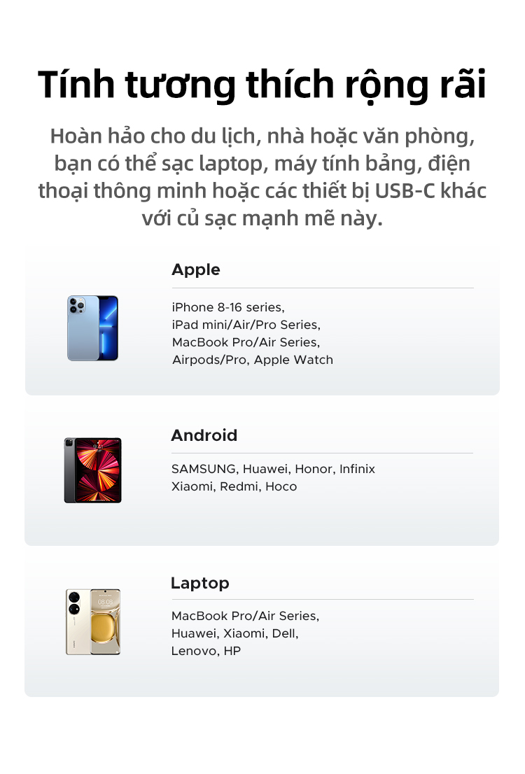 [Nexode] Bộ sạc UGREEN Mini GaN 45W 1 USB C Nexode Bộ sạc nhanh nhanh cho Samsung S25 Ultra S24 cho iPhone 18 Pro Max iPhone 17 Pro Max – ảnh mô tả chi tiết 7