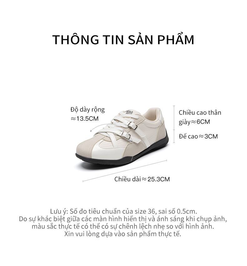 Giày thể thao nữ DUSTO Giày đế bằng nhẹ chống trượt DWG300506A