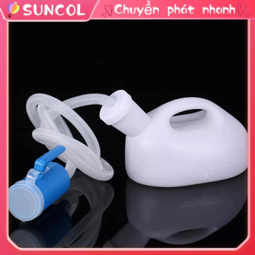 [Nóng Bán] Bình Đựng Nước Tiểu Di Động Dành Cho Nam, Bô tiểu nam, 2000ML Nam Người lớn tuổi Trẻ em Chống rò rỉ Buồng để tiểu SUNCOL