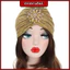 Mũ turban trùm đầu co giãn nhiều màu sắc phong cách Hồi Giáo dành cho nữ