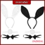Set Băng Đô Tai Thỏ Dễ Thương Dùng Hóa Trang Dịp Halloween