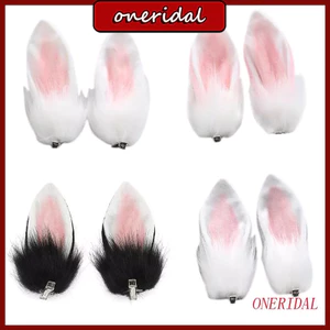 Bộ kẹp tóc tai thỏ siêu xinh, phụ kiện cosplay thỏ, nàng thỏ xinh xắn và đáng yêu