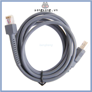 Cáp USB máy quét mã vạch dài 2m chất lượng cao LS1203 LS2208 LS4208 LS3008 CBA-U01-S07ZAR