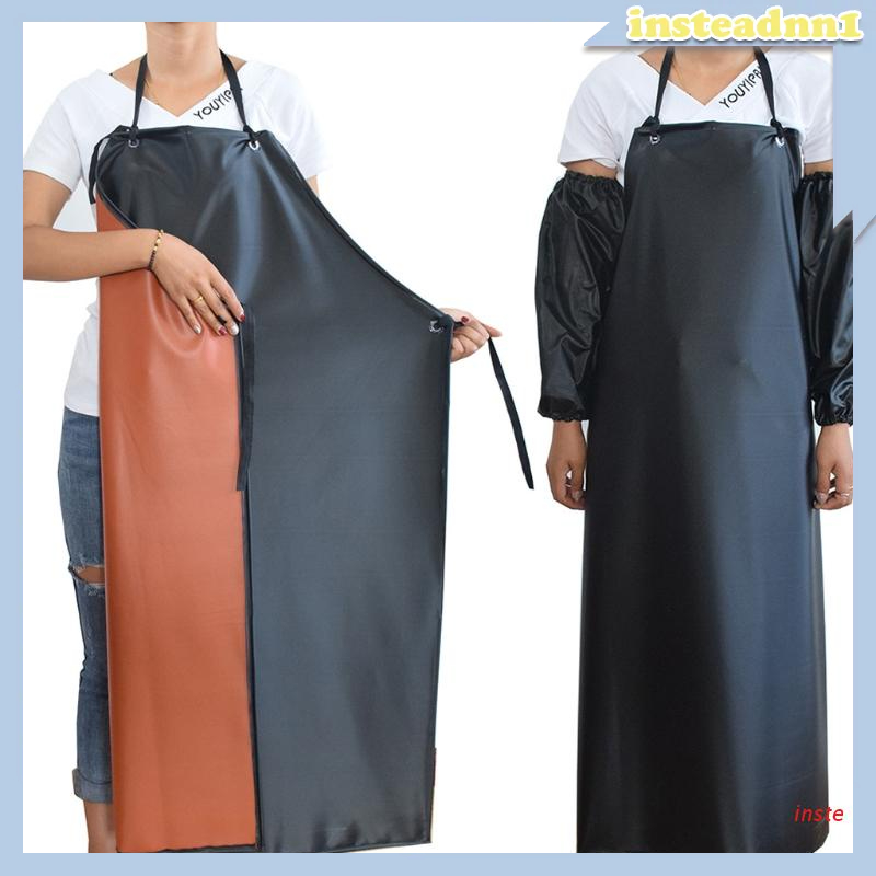 Inste Tạp Dề Siêu Dài Chống Thấm Nước Chống Hóa Chất Có Thể Điều Chỉnh Dùng Trong Phòng Thí Nghiệm / Phòng Thí Nghiệm