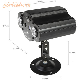 Đèn Chiếu laser Điều Khiển Bằng Giọng Nói Màu Đỏ / Xanh Lá Cây Dùng Trang Trí Nhà Cửa / Tiệc Tùng