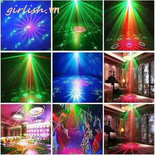 Đèn Chiếu laser Điều Khiển Bằng Giọng Nói Màu Đỏ / Xanh Lá Cây Dùng Trang Trí Nhà Cửa / Tiệc Tùng