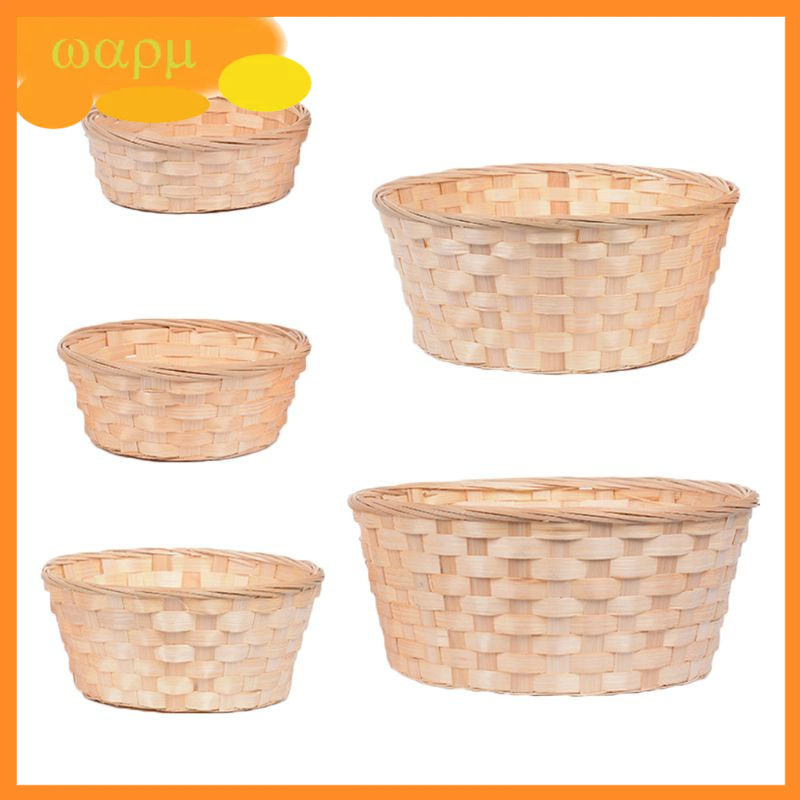 Rổ tre đan đựng bánh mì/ trái cây tùy chọn kích thước | Shopee Việt Nam