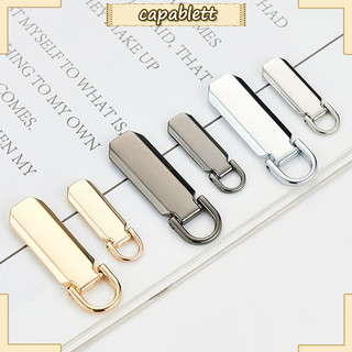 Đầu khóa dây kéo mạ màu kim loại dành cho hành lý/ trang phục/ áo khoác
