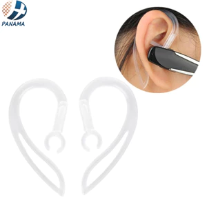 6mm Bluetooth-compatible Earphones Soft Silicone Ear Hook Clip