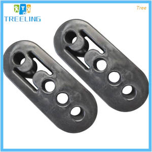 Set 2 móc cao su treo ống pô xe hơi tiêu chuẩn 4 lỗ 11mm