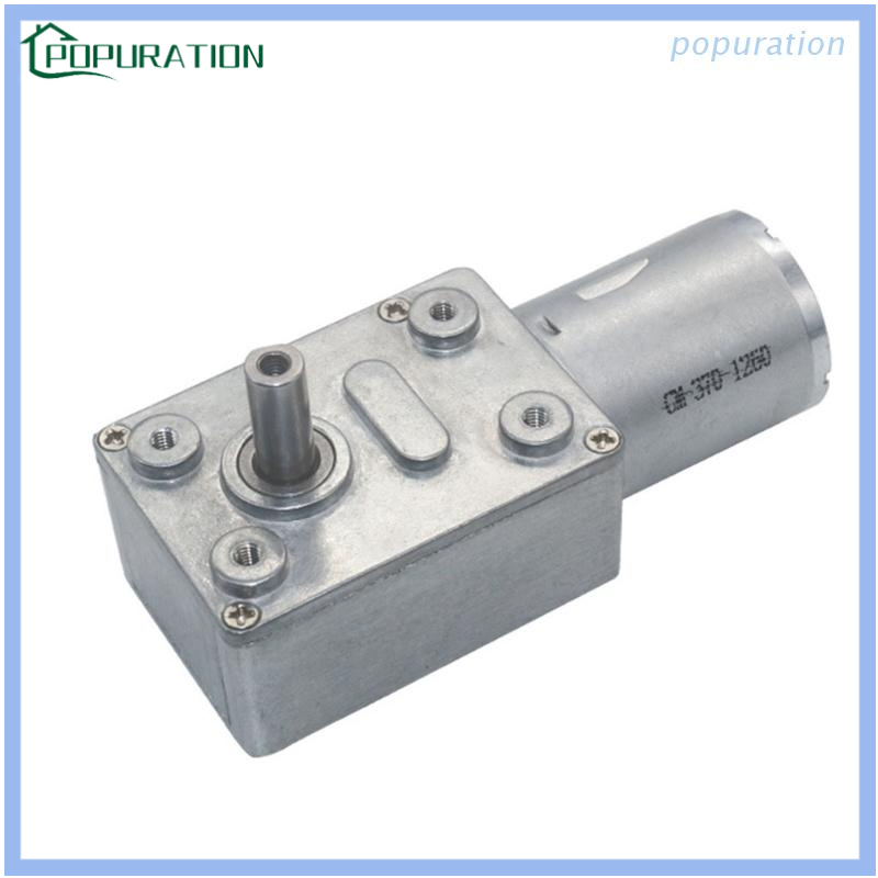Động cơ giảm tốc mô-men xoắn cao JGY370 2 RPM đến 375 RPM 6V/12V24V