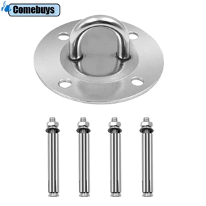 Móc treo võng gắn trần nhà bằng thép không gỉ chịu lực 500kg tiện lợi