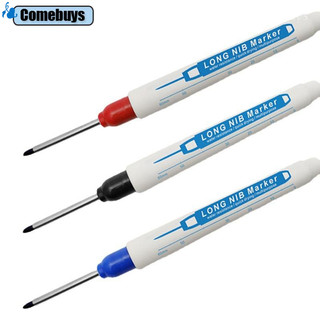Bút lông đánh dấu lỗ sâu 30mm màu đen/xanh dương/đỏ tiện dụng