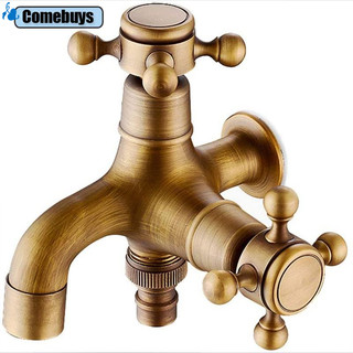 European Style Antique Faucet Dual Purpose Mop Pool Faucet Wall Mounted