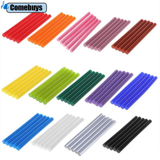 Set 5 que keo nến nóng chảy 7x100mm nhiều màu sắc tùy chọn dành cho sửa chữa đồ thủ công đồ chơi DIY