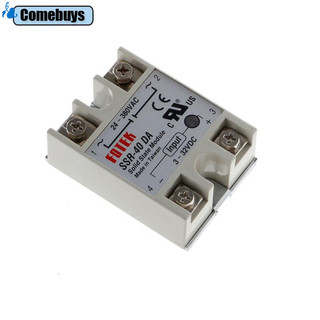 Mô đun rơ le rắn 24V-380V SSR-40DA 40A 3-32V DC-AC mới