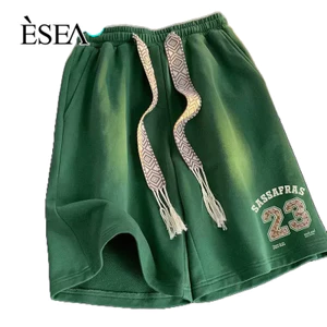 Quần Short Thể Thao Bóng Rổ In Họa Tiết Kiểu Mỹ Cá Tính Cho Nam