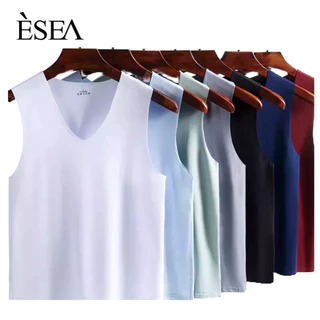 ESEA Áo Ba Lỗ Thể Thao Vải Nhẹ Thoải Mái Mặc Khi Tập Thể Dục Co Giãn Tốt Cho Nam