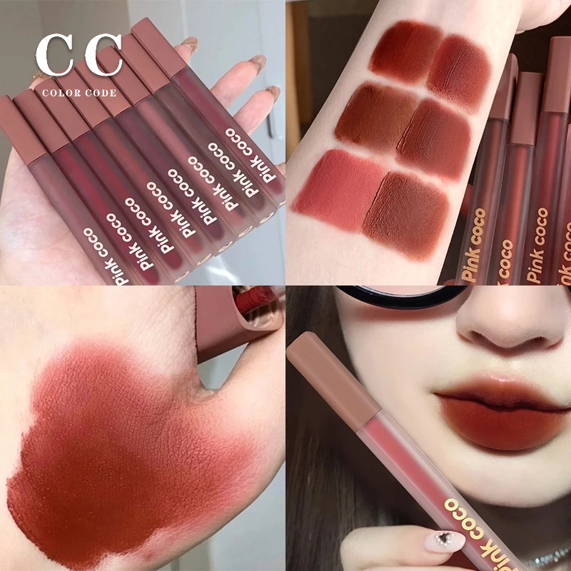 CODE Son kem lì Pink Coco dưỡng ẩm chống nước chống khô môi | Shopee ...