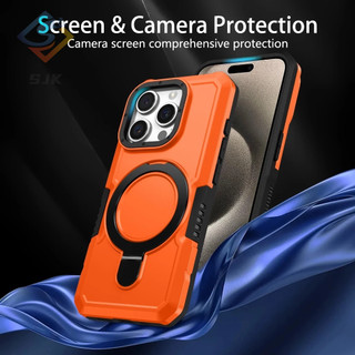 Ốp Điện Thoại Mềm Nhám Chống Rơi Có Giá Đỡ Xoay Cho iphone15 14 13 12 11 pro max 7 8 plus 14 15plus xr xs max