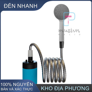 Vòi Hoa Sen Cầm Tay Chạy Bằng Pin Có Thể Sạc Lại Tiện Dụng