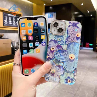 Ốp Điện Thoại Họa Tiết Hoa Mẫu Mới Bảo Vệ camera Cho iPhone 11 12 13 14 15 pro max 11 pro max