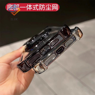 Ốp Điện Thoại Trong Suốt Có Giá Đỡ Từ Tính Bảo Vệ camera Cho iPhone 11 12 13 14 Pro max 15Promax