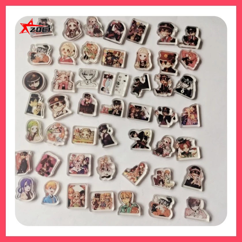 10 Miếng (Ngẫu Nhiên) 2cm -bound Hanako-kun Yugi Amane Yashiro Nene Acrylic Mảnh Nhỏ Mảnh Nhỏ Acrylic Handmade diy Vật tư tiêu hao Acrylic Piece Mini Hỗn Hợp
