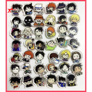 10 Miếng (Ngẫu Nhiên) 2cm Thám Tử Lừng Danh Conan Shinichi Kudo Acrylic Mảnh Nhỏ Acrylic Handmade diy Vật tư tiêu hao Acrylic Mảnh Mini Hỗn Hợp Gói