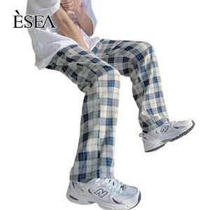 Quần tây nam ESEA, thời trang và phổ biến kiểu Mỹ cổ điển dáng rộng kiểu Nhật Bản Harajuku quần phong cách unisex chất lượng cao, có thể mặc được cho cả nam và nữ
