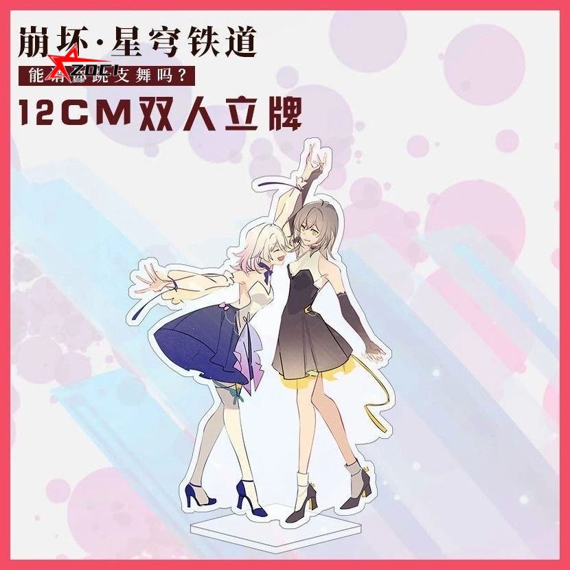 Đứng Honkai Star Rail DanHeng Ngày 7 tháng 3 Kafka Himeko Honkai Star Railway Ngày 7 tháng 3 Dan Hengka Fuka Jizi Yangte Walter Yang Hàng Hóa Đứng Trọn Bộ