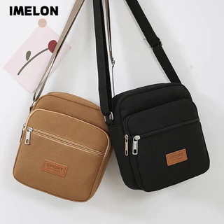 Túi Đeo Chéo Vải canvas Phong Cách Doanh Nhân Mới Cho Nam