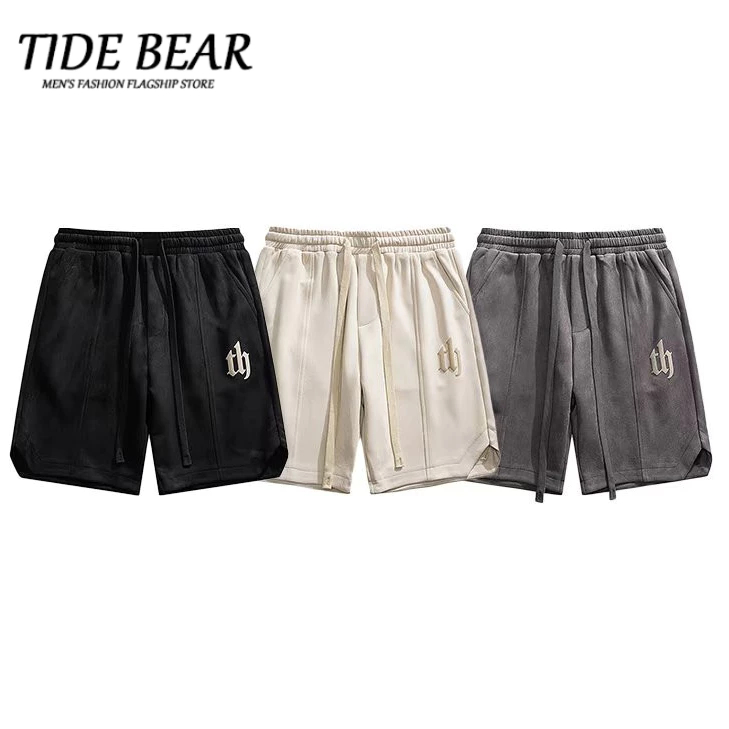 TIDE BEAR quần shortbông nguyên chấtmùa hè Lỏng lẻoThời gian rảnh rỗi ...