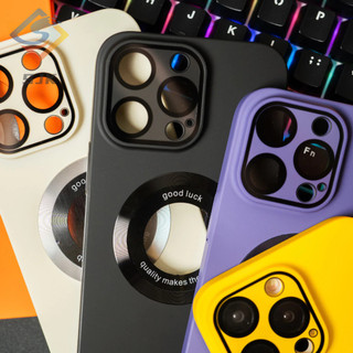 Ốp lưng cứng nam châm PC mờ Xanh lam Hồng xám tím i điện thoại 13 Pro max vỏ cho iPhone 11 12 13 14 15 Pro max 15plus 14plus vỏ mờ từ tính có bảo vệ ống kính