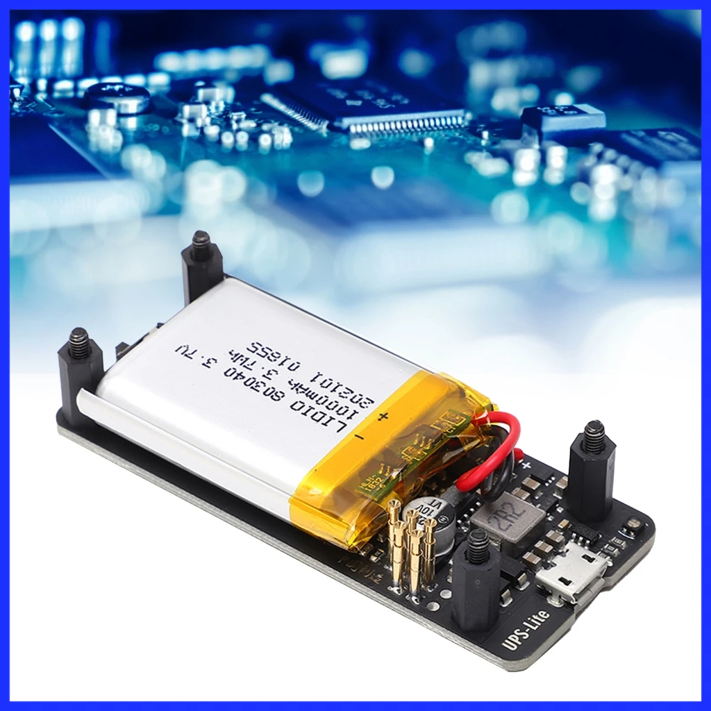 UPS HAT (E) 6A 4x21700 Battery Board for Raspberry Pi 5/ 4B/ 3B+ - Electronics Online Store