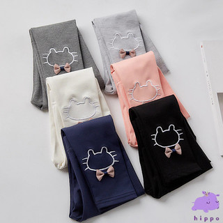 Quần legging bé gái 2024 phong cách mới quần mỏng hoạt hình thứ chín