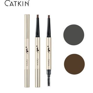 CATKIN Eyebrow Pencil  Chống Nước Lâu Trôi Không dễ phá vỡ không thấm nước 0.15g * 2