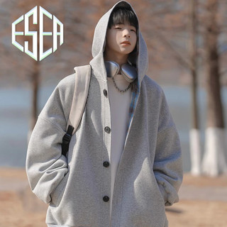 Áo khoác có mũ trùm đầu nam ESEA Nhật Bản phong cách Harajuku mát mẻ và mát mẻ mùa xuân thu áo cardigan có mũ trùm đầu thông thường