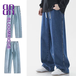 BLOOMRIDGE quần bò nam Thẳng lỏng lẻo Đàn ông S-3XL
