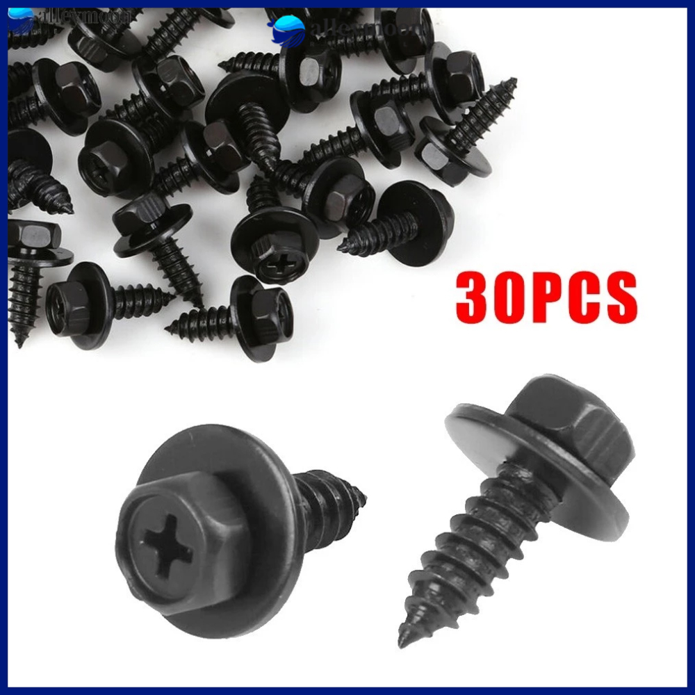 30 Chiếc Bu Lông Giữ Chắn Bùn Lót Dưới Nắp Vít Cho Xe Toyota 90159-60498