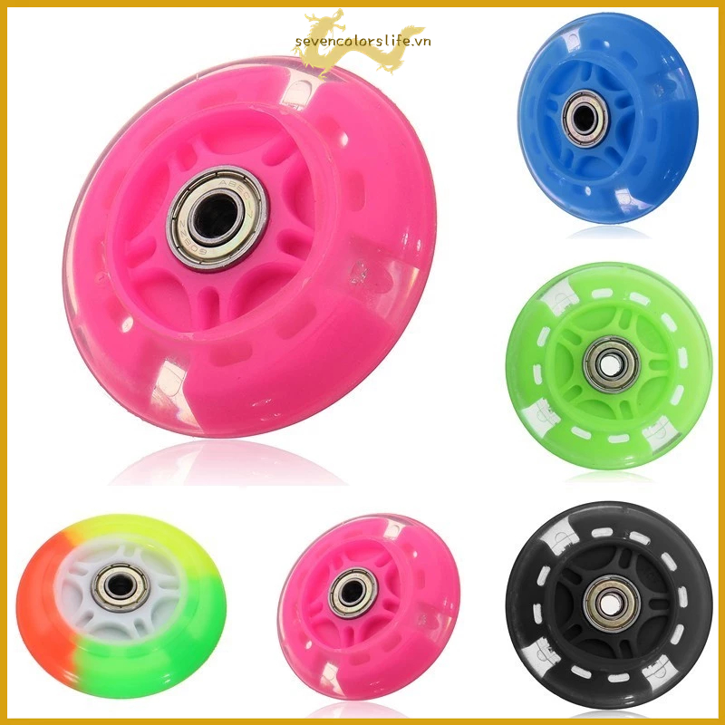 Bánh Xe Có Đèn LED Phát Sáng Thay Thế Cho Xe Scooter Trẻ Em