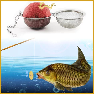 Lồng Đựng Mồi Câu Cá Có Khóa Đôi Tiện Dụng
