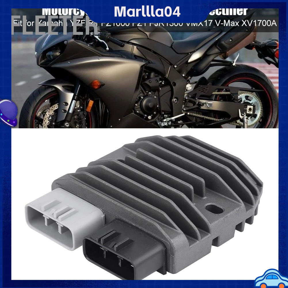 FlEETER Bộ điều chỉnh điện áp xe máy lưu dành cho Yamaha YZF R1 FZ1000 ...