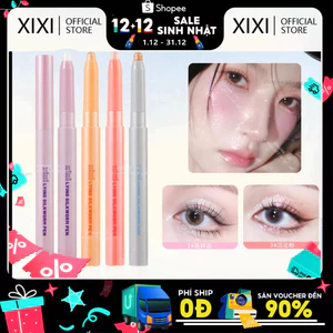 Xixi 4 Màu Highlighter Phấn Mắt Bút Chì Chống Thấm Nước Lấp Lánh Mờ Khỏa Thân Phấn Mắt Trang Điểm Sắc Tố Ngọc Trai Silkworm Bút Phấn Mắt NO.D811