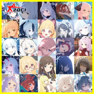 Nhãn dán Blue Archive (80 tờ) Nhãn dán lưu trữ màu xanh Tendou Arisu Nhãn dán trò chơi hai chiều Hàng hóa Sổ tay nhân vật dễ thương Nhãn dán Misono Mika Sunaokami Shiroko